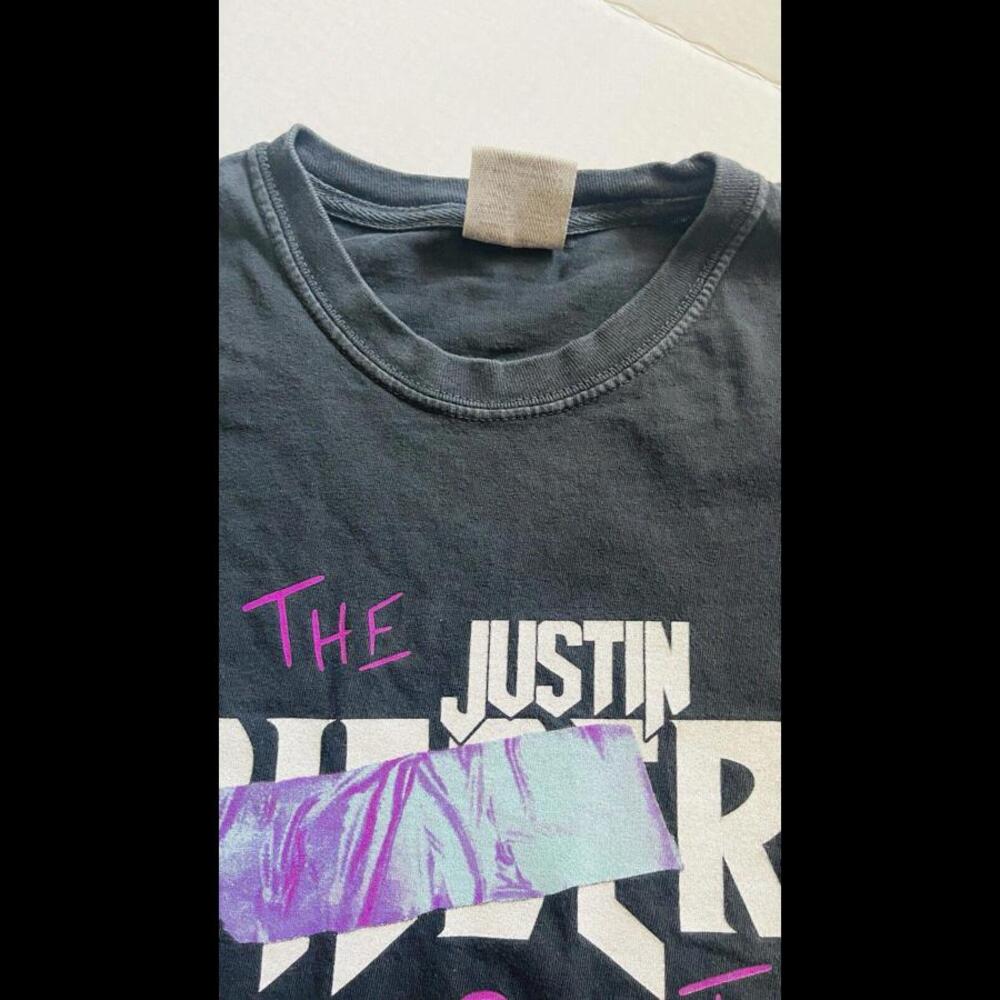 ❤️SOLD❤️Justin Bieber & Machine Gun Kelly MGK The Big Tour 2019 Size Small - Picture 8 of 10